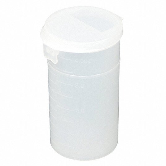 YMR | Frasco: Polipropileno, Capacidade de 4 fl oz - Inglês, Capacidade de 120 mL - Métrico, Natural, Amos Frasco: Polipropileno, Capacidade de 4 fl oz - Inglês, Capacidade de 120 mL - Métrico, Natural, Amos