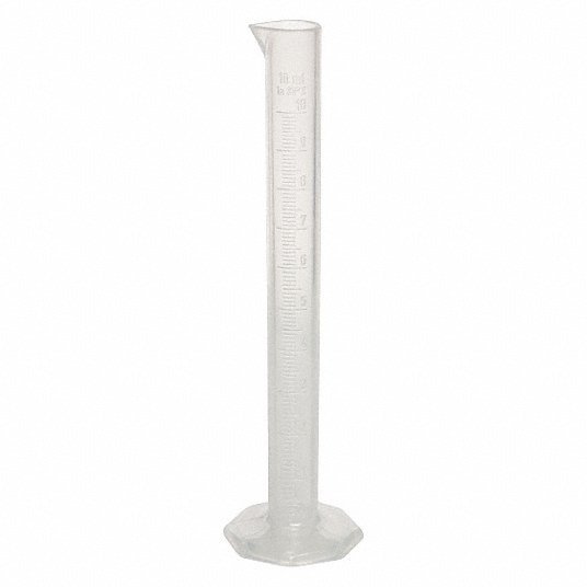 YMR | Cilindro graduado: polipropileno, capacidade de 10 mL - mL, capacidade de 0,3 fl oz - oz, transparen Cilindro graduado: polipropileno, capacidade de 10 mL - mL, capacidade de 0,3 fl oz - oz, transparen