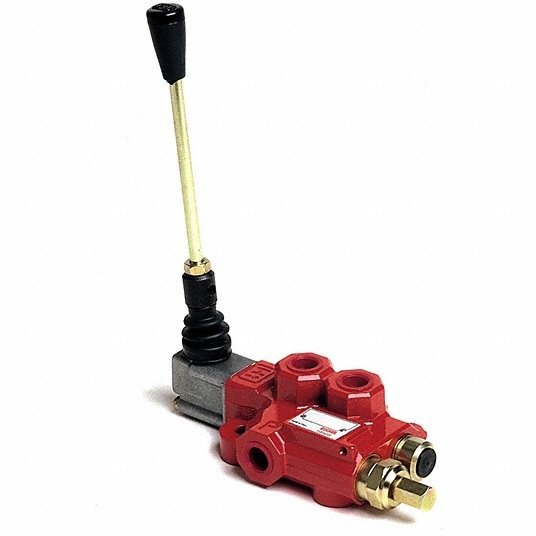 Válvula seccional operada por alavanca BUCHER HYDRAULICS: quatro vias/três posições, centro fechado