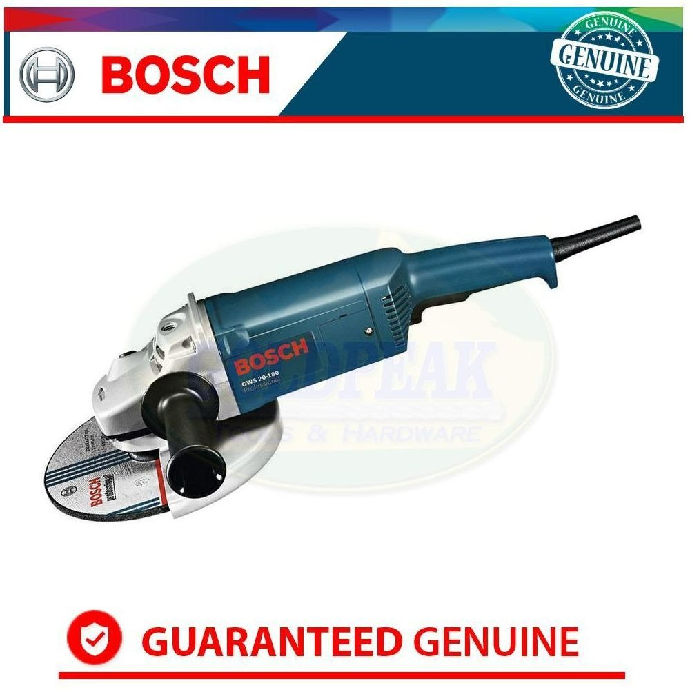YMR | Esmerilhadeira angular grande Bosch GWS 20-180 7 Esmerilhadeira angular grande Bosch GWS 20-180 7