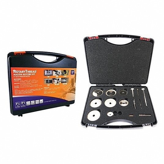 YMR | Kit de restauração de rosca rotativa Kit de restauração de rosca rotativa