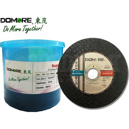YMR | Roda de corte inoxidável Domore 4 Roda de corte inoxidável Domore 4