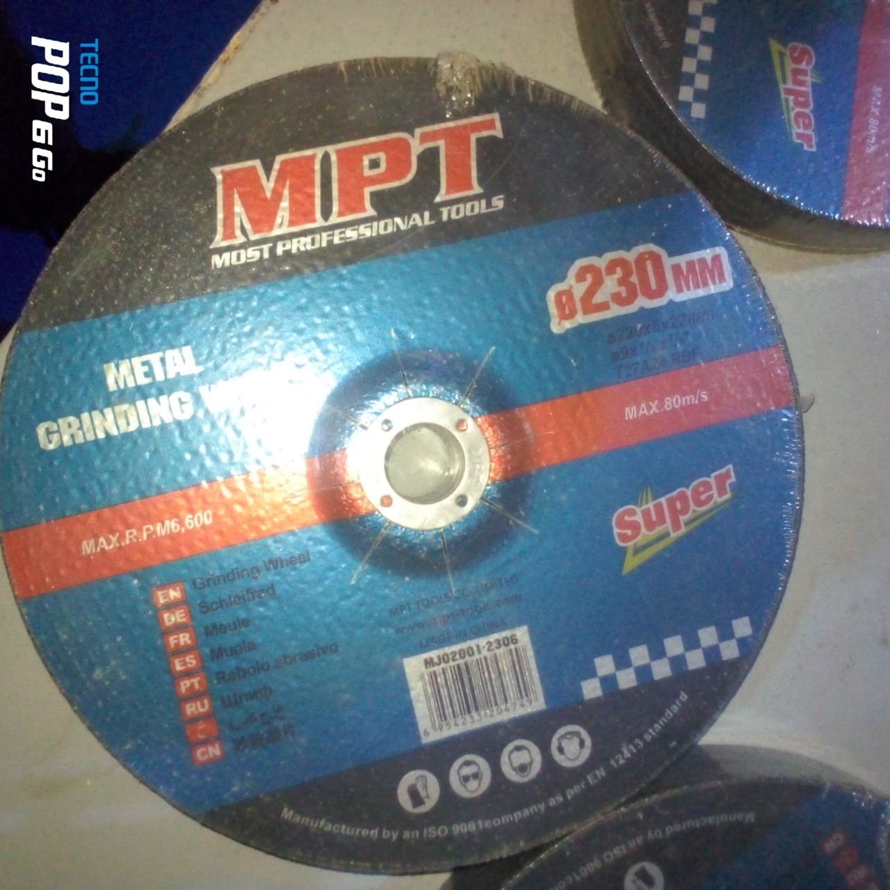 Roda de Corte para Metal - Disponível em 100mm, 180mm e 230mm