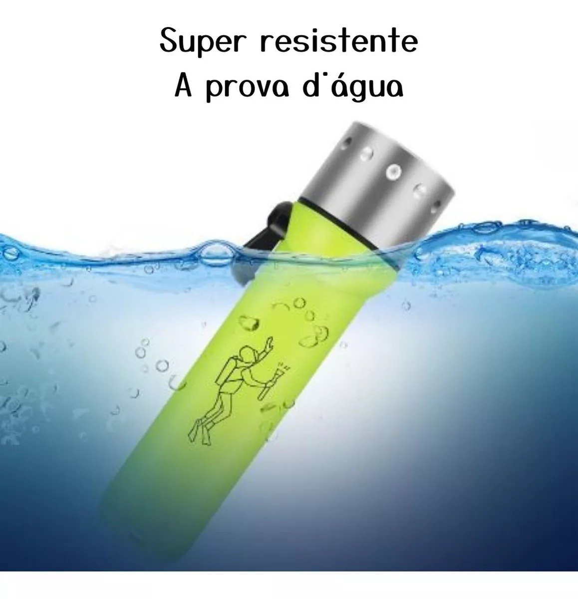 YMR | Lanterna A Prova D'água Para Mergulho Pesca Led Profissional Cor Da Lanterna Amarelo Cor Da Luz Lanterna A Prova D'água Para Mergulho Pesca Led Profissional Cor Da Lanterna Amarelo Cor Da Luz