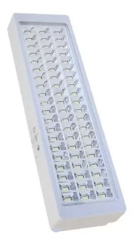 Lanterna De Emergência Recarregável 60 Led 3w Luz Branca