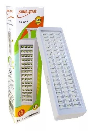 YMR | Lanterna De Emergência Recarregável 60 Led 3w Luz Branca Lanterna De Emergência Recarregável 60 Led 3w Luz Branca