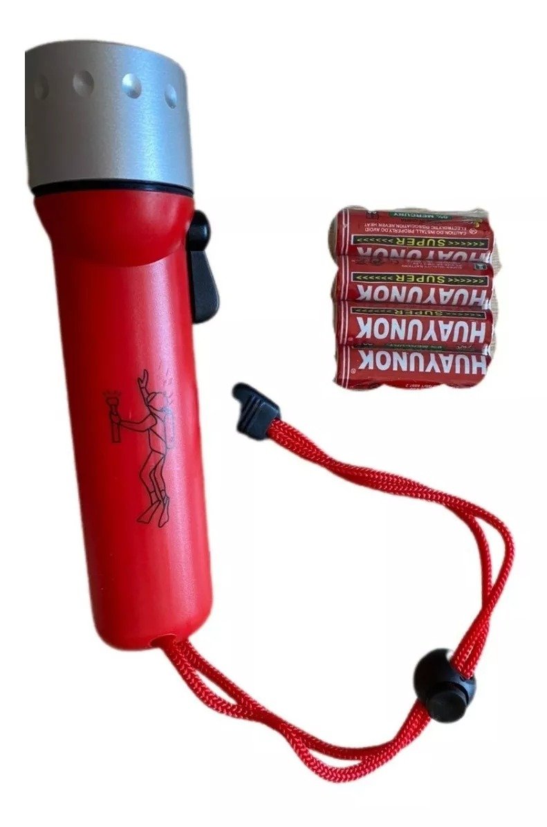 YMR | Lanterna De Mergulho Esporte Aquático Led 3w Á Prova D´água Lanterna De Mergulho Esporte Aquático Led 3w Á Prova D´água