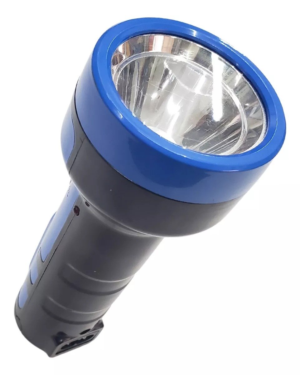 YMR | Lanterna Led Recarregavel Bivolt 1 Led 3w Max 611w3 14,5cm Lanterna Led Recarregavel Bivolt 1 Led 3w Max 611w3 14,5cm
