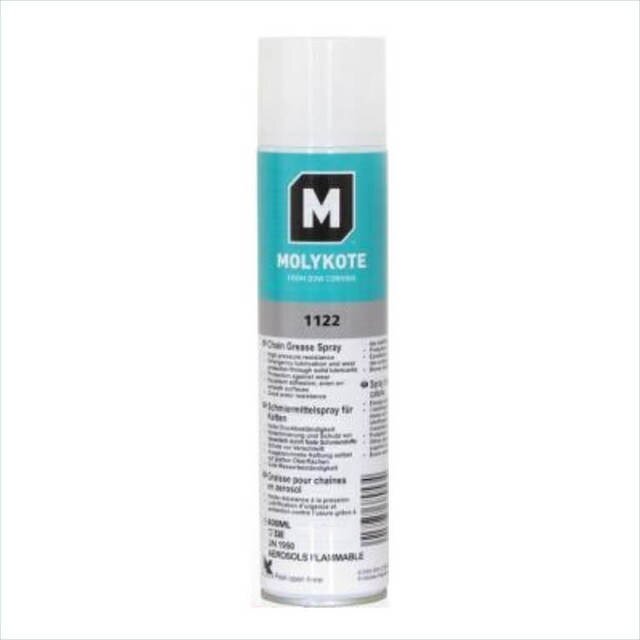 Molykote 1122 - 400ml - Chain and Open Gear Grease (Aerosol)